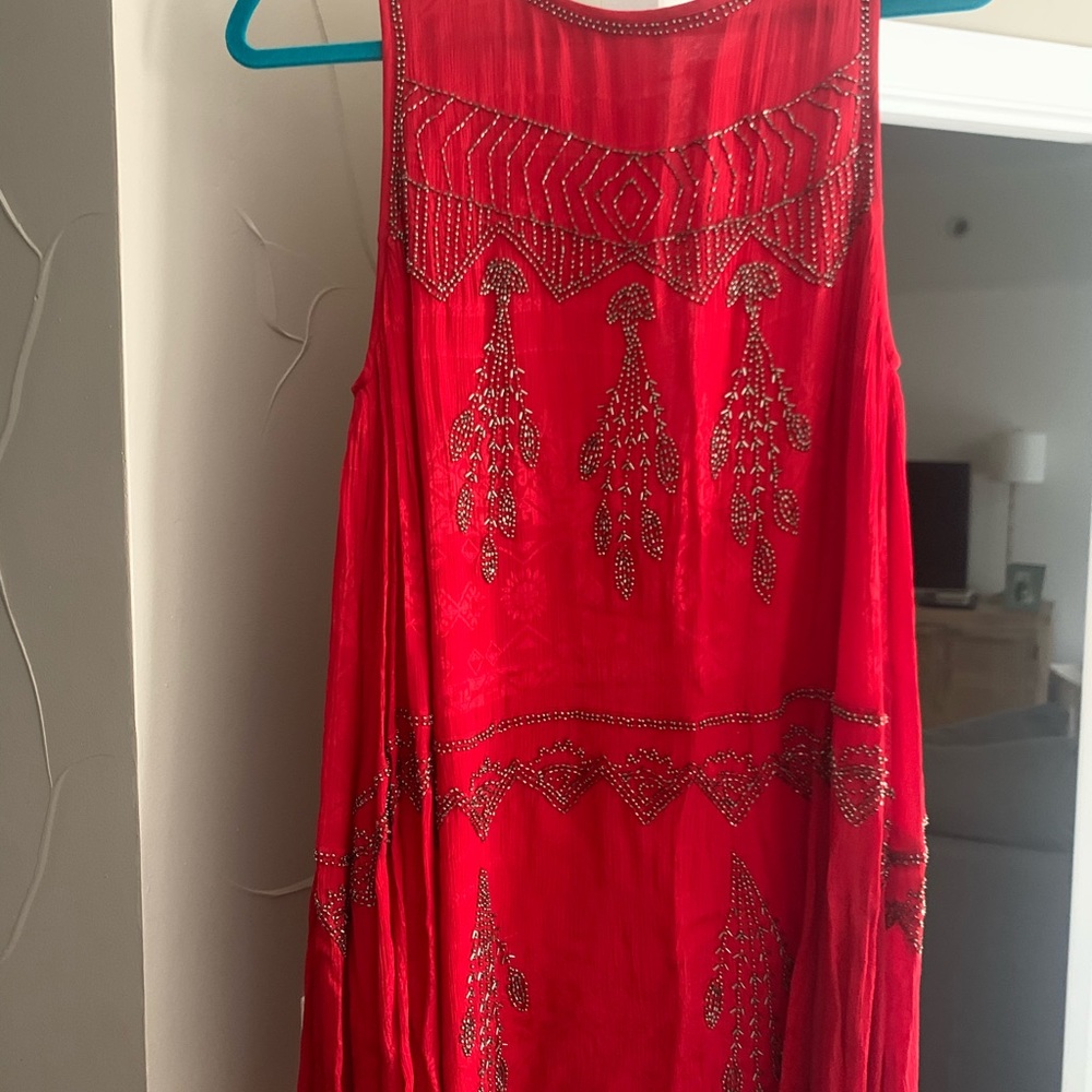 Embellished Free People Dress Size S